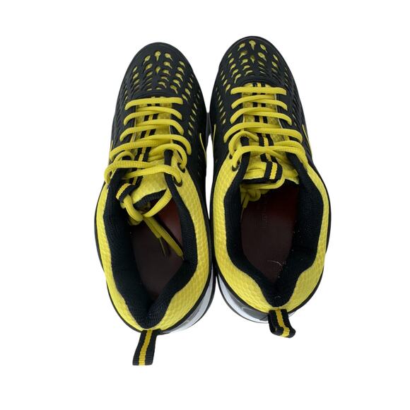 Gravity Defyer Flexnet Running Shoes Mens 9 Black Yellow Three Spring System‎ main image 5